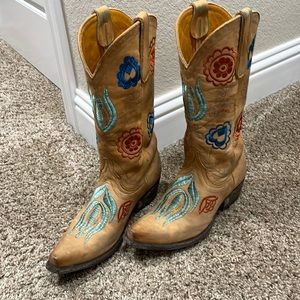 Genuine old gringo ladies cowboy boots